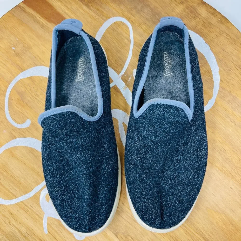 Allbirds Sneakers Merino Wool Loungers Slip On Comfort Walking Gray‎ Womens 7